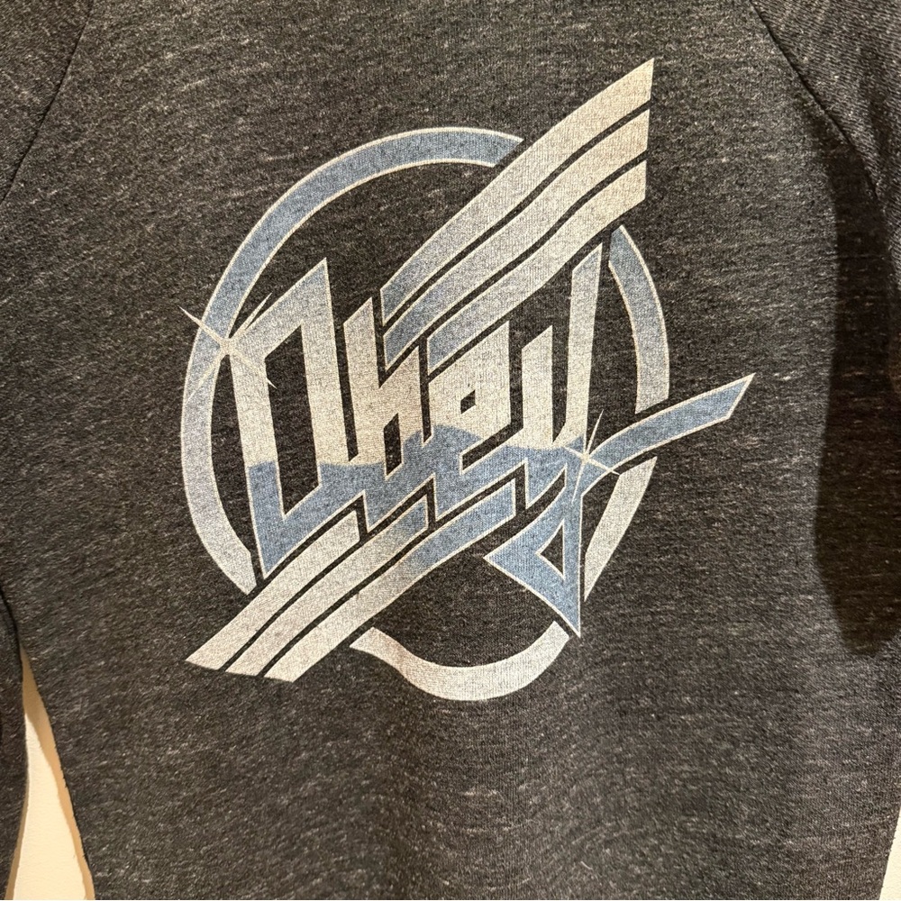 Obey sweatshirt, XS, Wide neck, speckled grey